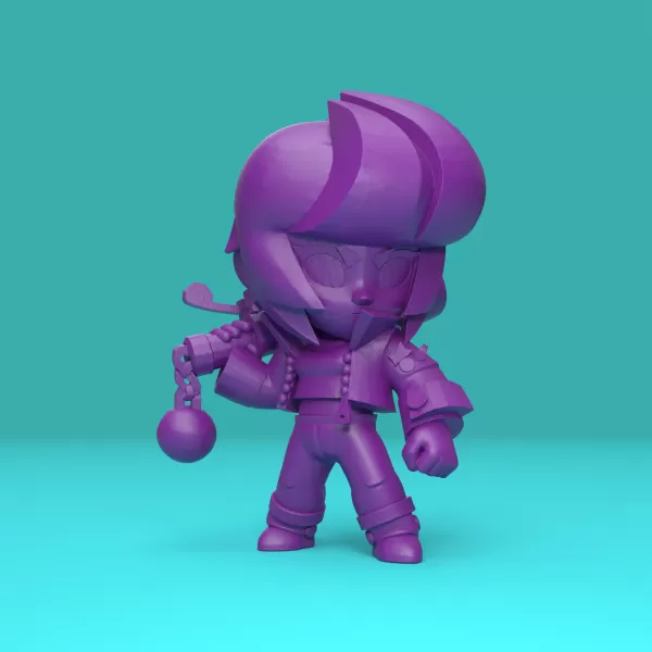 Bibi (Original) - Brawl Stars - Model preview 1