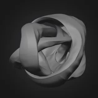 Abstract sculputre - Model thumbnail 2