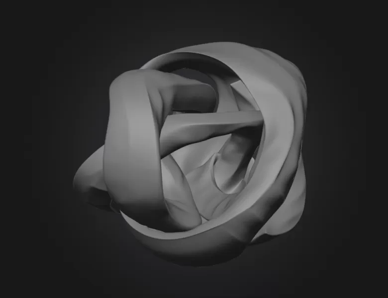 Abstract sculputre - Model preview 2