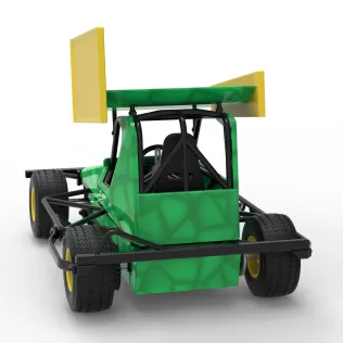 BriSCA Micro Formula 2 Stock Car Scale 1:16 - Model thumbnail 13