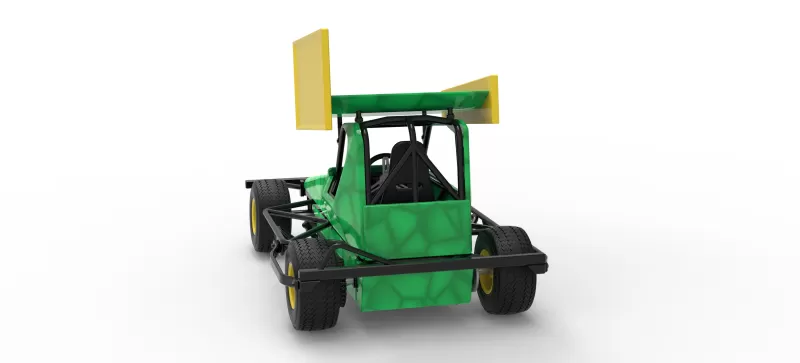 BriSCA Micro Formula 2 Stock Car Scale 1:16 - Model preview 13