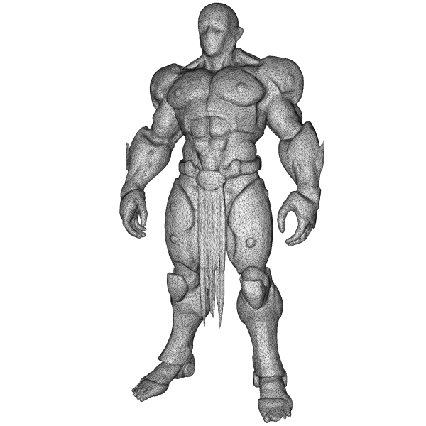 Kitbash Heroes — Fantasy + Sci-Fi High-Poly Character Pack - Model preview 15
