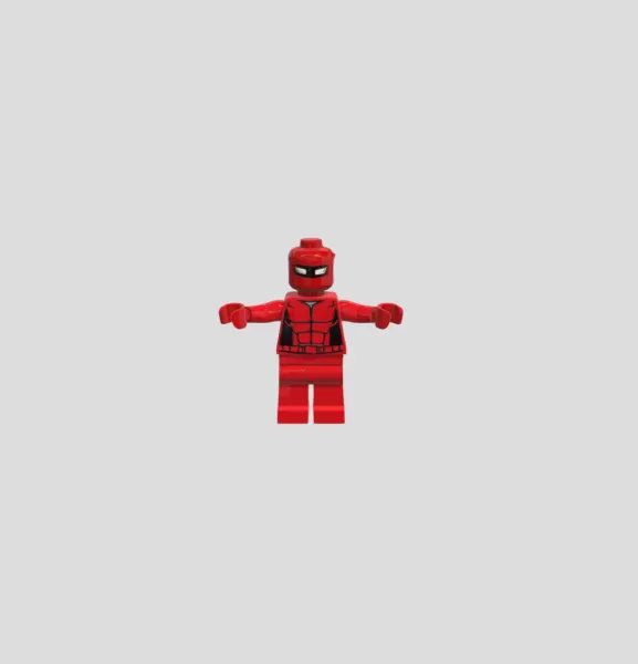 Lego Deadpool Model - Model preview 1