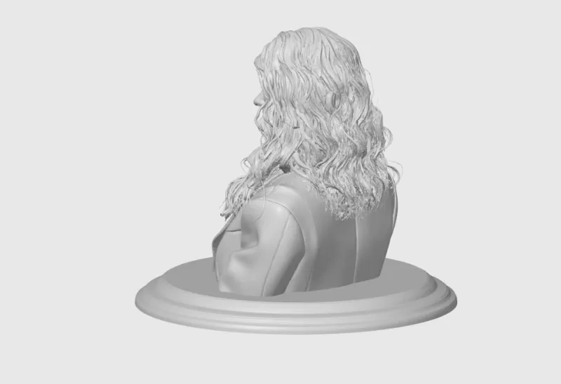 Elodie Fontan 3D Bust Print - Model preview 6