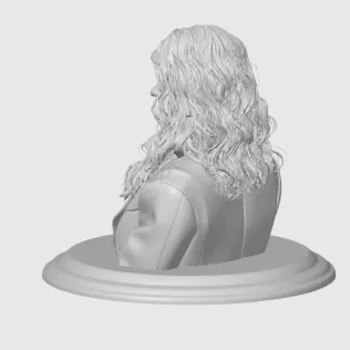 Elodie Fontan 3D Bust Print - Model thumbnail 6