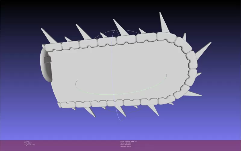 Chainsaw Man Denji Head Stump Blade - Model preview 4