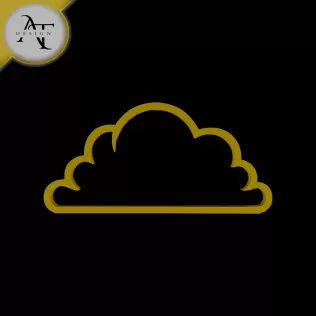 Simple Cloud Symbol - 2D Art