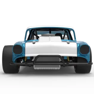 Vintage Asphalt Modified stock car V11 Scale 1:25 - Model thumbnail 7