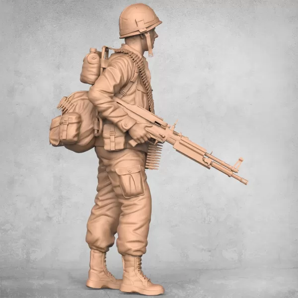 Modern Army Soldier - Model preview 5