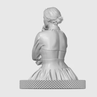 Natalie Portman 3D Bust Print - Model thumbnail 7