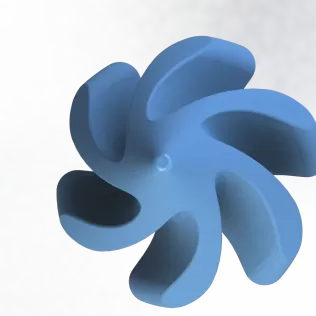🌀 Spiral Hourglass (Fidget Toy): Impossible Passthrough - Model thumbnail 9
