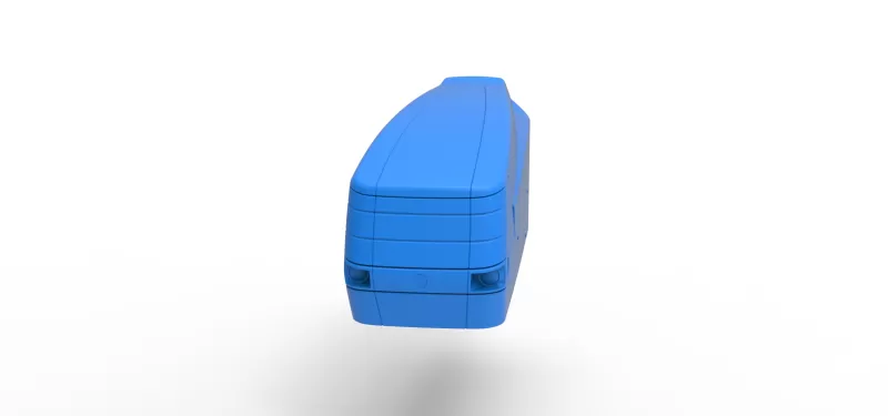 Hood of Pulling tractor Version 9 Scale 1:25 - Model preview 4