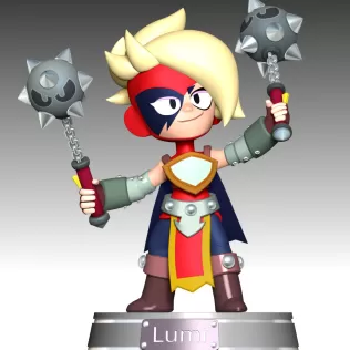 Lumi - Brawl Stars - Model thumbnail 2