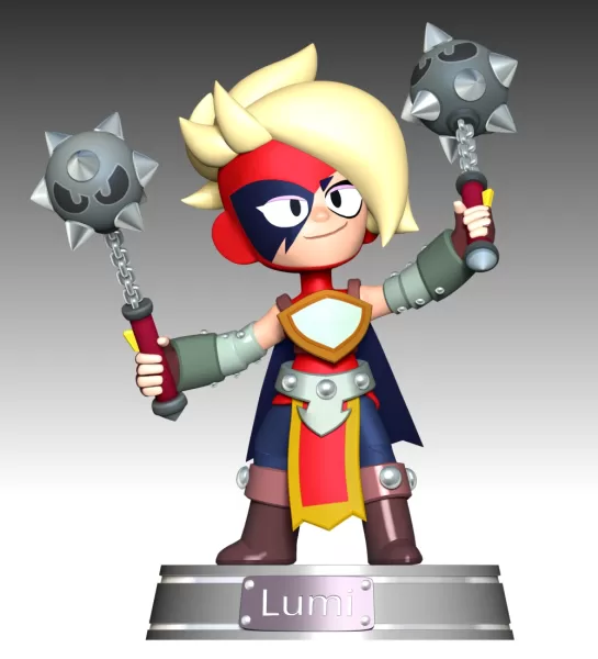 Lumi - Brawl Stars - Model preview 2