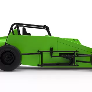 Pavement Silver Crown Car Version 3 Scale 1:25 - Model thumbnail 22