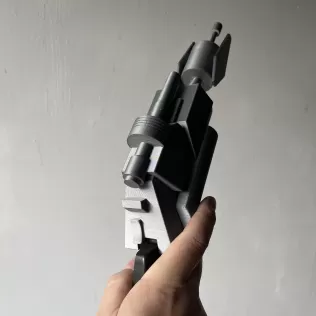 Star Trek TOS Klingon Disruptor Pistol - Model thumbnail 6