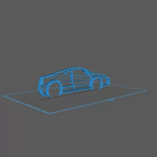 Ferrari - Challenge Stradale Wall Art - Model thumbnail 1