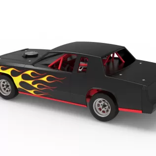 IMCA Stock car Version 2 Scale 1:25 - Model thumbnail 12