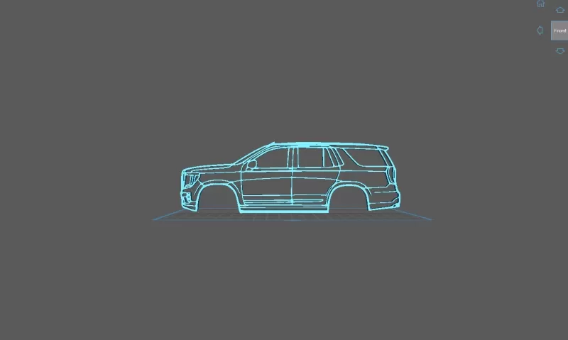 GMC - Yukon 2021 Wall Art - Model preview 1