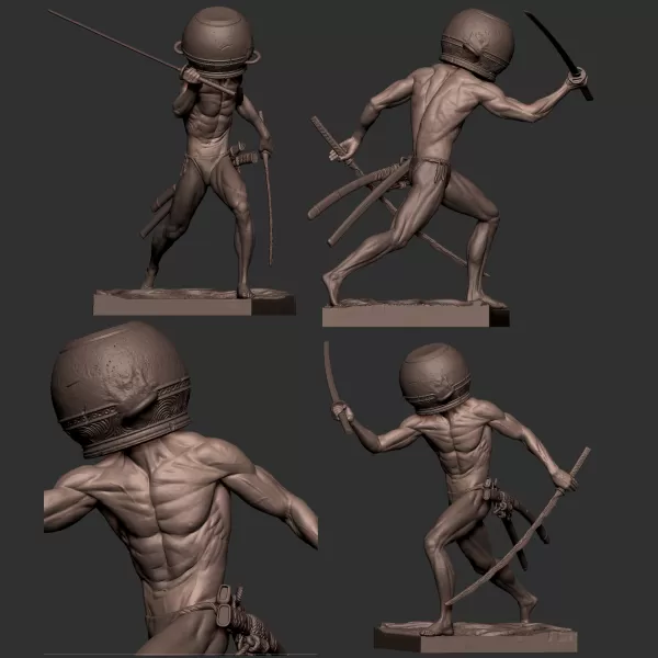 Let Me Solo Her Fanart - Eldenring - Model preview 3