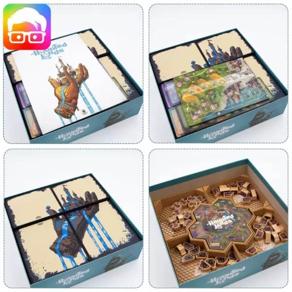 Haunted Lands board game organizer by @ammedia3d - Model preview 4
