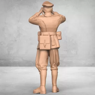 Army Commanding Officer - Model thumbnail 2