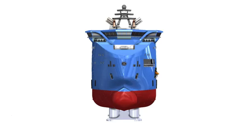 Bourbon – Horizon Arctic Ocean Going Tugs 1m model - Model preview 8