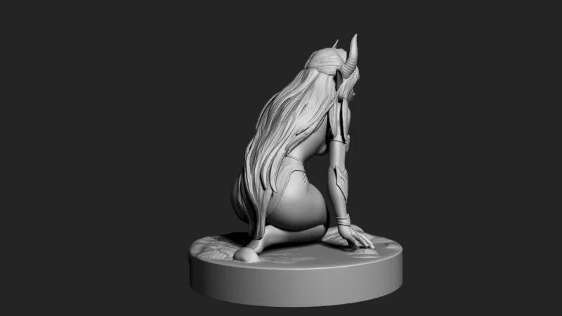 Night elf girl - Model preview 3