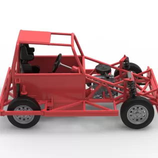 New Zealand Ministock car Base Version 3 Scale 1:25 - Model thumbnail 20