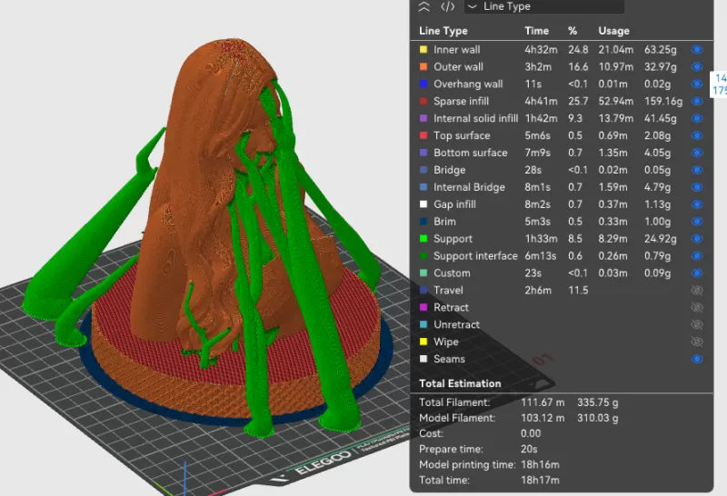 Eva Longoria 3D Bust Print - Model preview 11