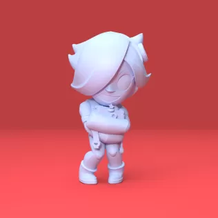 Colette (Original) - Brawl Stars - Model thumbnail 2