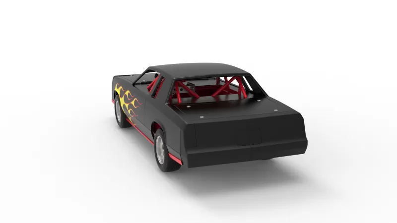 IMCA Stock car Version 2 Scale 1:25 - Model preview 14