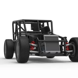 Dwarf car Base Scale 1:25 - Model thumbnail 27