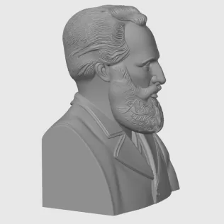 Lyuben Karavelov 3D STL (Любен Каравелов) - Model thumbnail 3