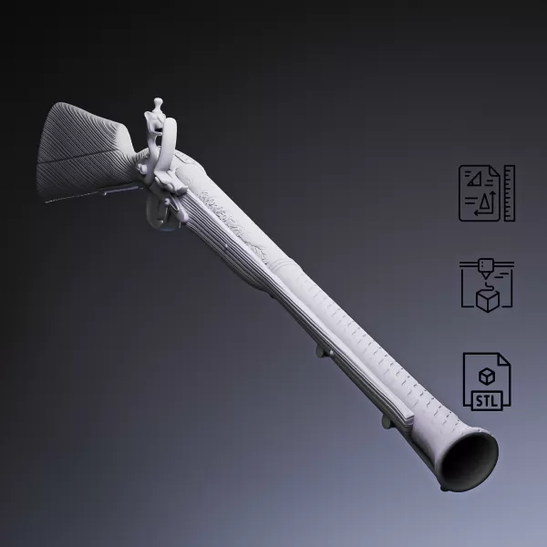 Flintlock Blunderbuss #RoZ - Model preview 6