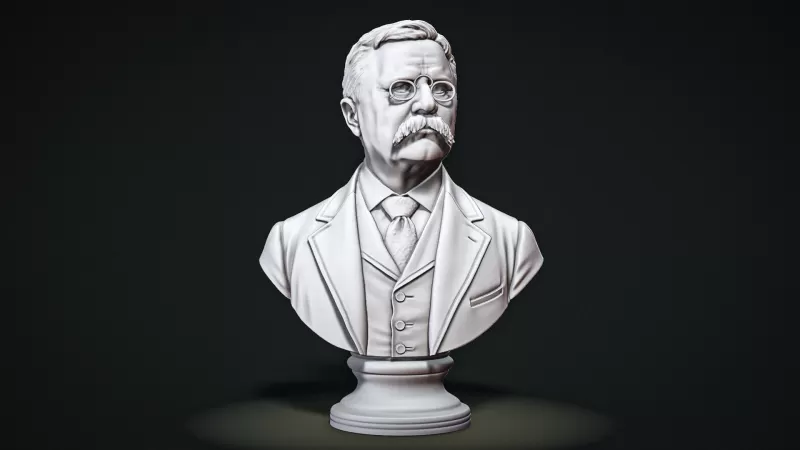 Theodore Roosevelt #RoZ - Model preview 1