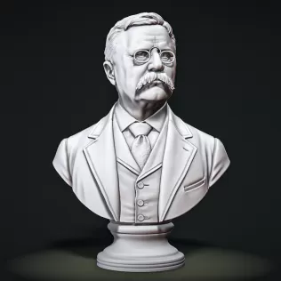 Theodore Roosevelt #RoZ - Model thumbnail 1