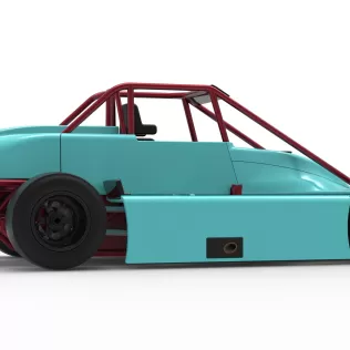 Experimental Pavement Silver Crown Car Version 3 Scale 1:25 - Model thumbnail 21