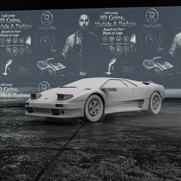 Lamborghini Diablo #RoZ - Model preview 1