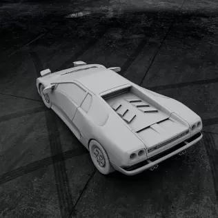 Lamborghini Diablo #RoZ - Model thumbnail 3