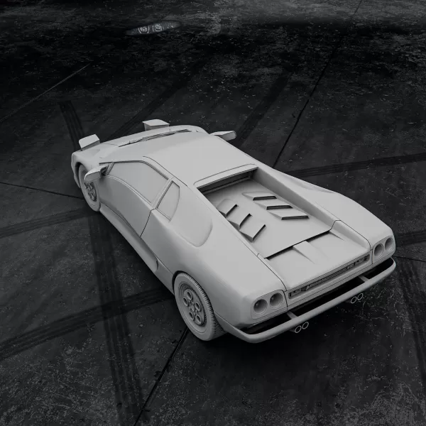 Lamborghini Diablo #RoZ - Model preview 3