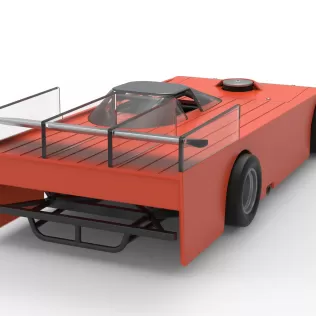 Vintage Asphalt Outlaw Super late model 1:25 - Model thumbnail 18