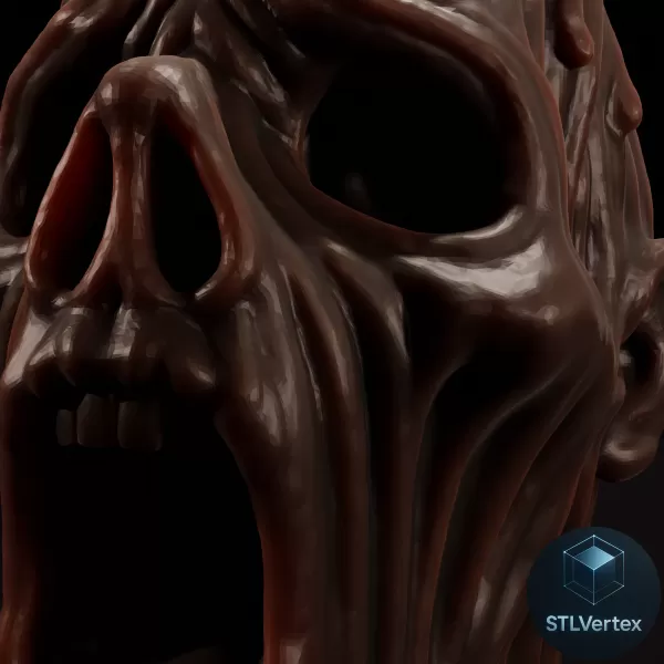 Head – 3D Printable Model - Model preview 2