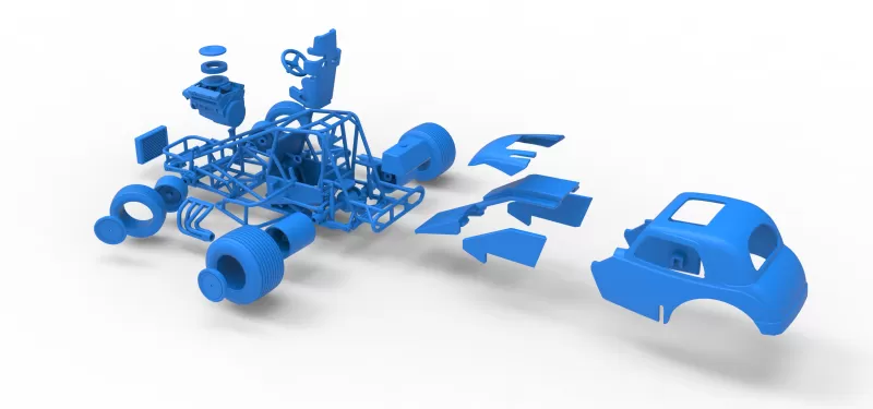 Super rod Version 4 while turning Scale 1:25 - Model preview 29