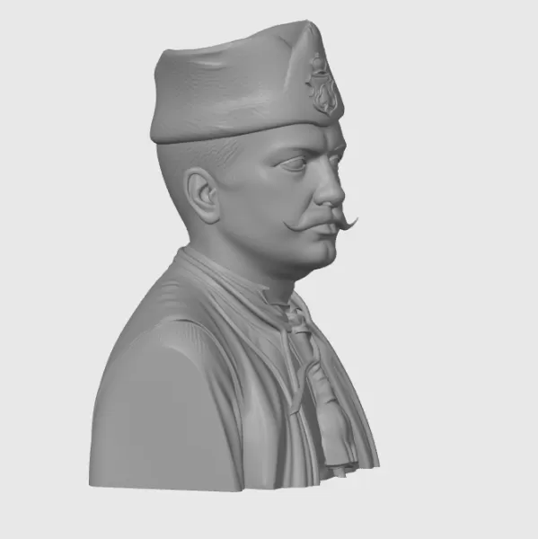 Hadji Dimitar 3D STL (Хаджи Димитър) - Model preview 3