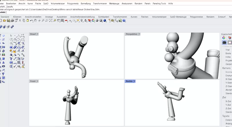 Kunst Lady Statur - Model preview 4