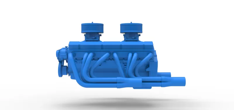Engine V16 Scale 1:25 - Model preview 8