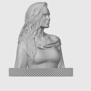 Hilary Swank 3D Bust Print - Model thumbnail 9
