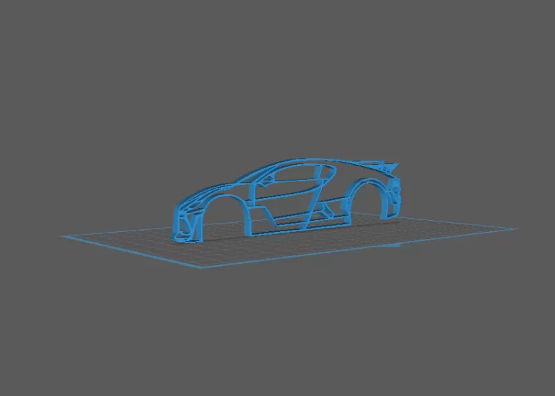 Bugatti - Divo Wall Art - Model preview 1