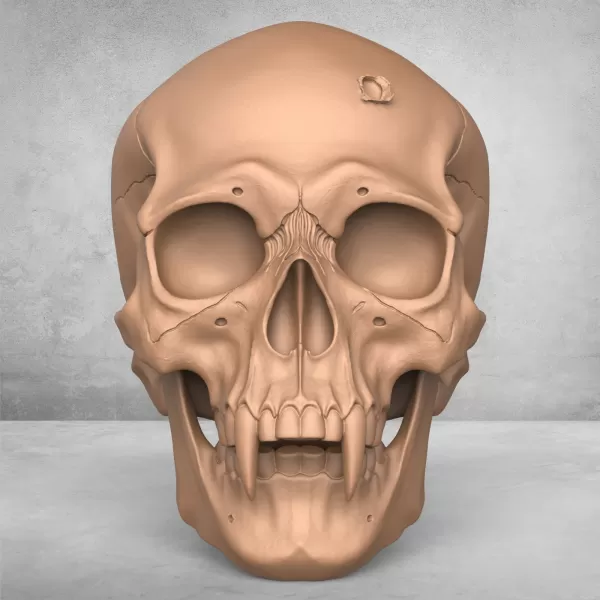 Monster Man Skull - Model preview 1